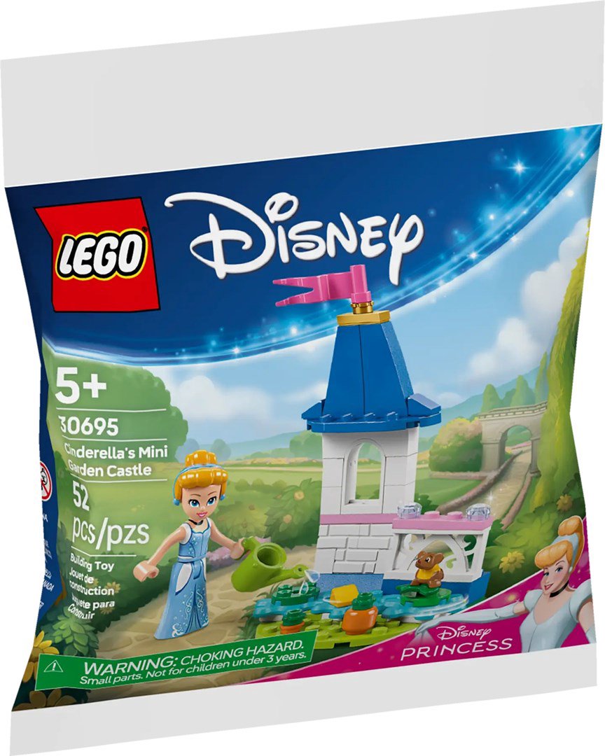 LEGO DISNEY 30695 Pelenės mini sodo pilis