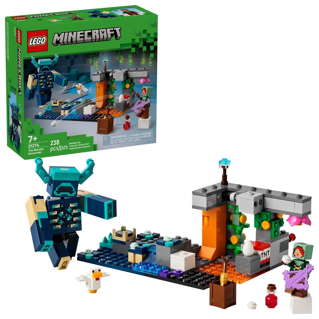LEGO MINECRAFT 21274 Susitikimas su prižiūrėtoju