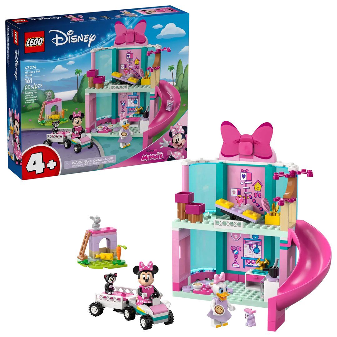 LEGO DISNEY 43274 Minnie gyvūnėlių viešbutis