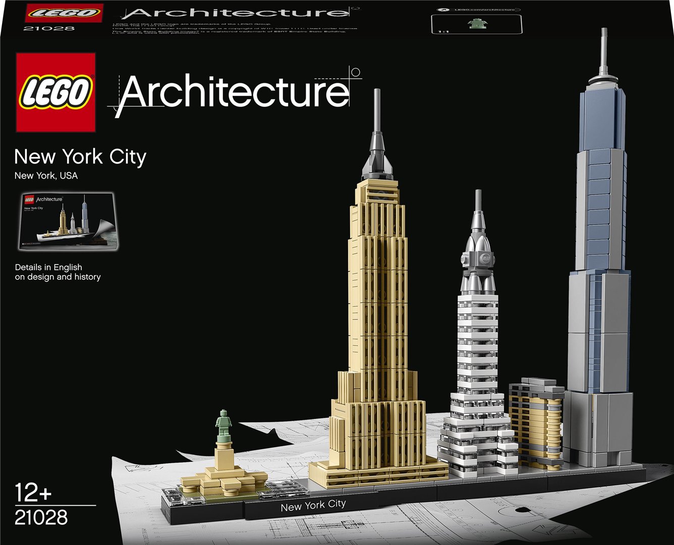 Konstruktorius LEGO Architecture Niujorko miestas 21028