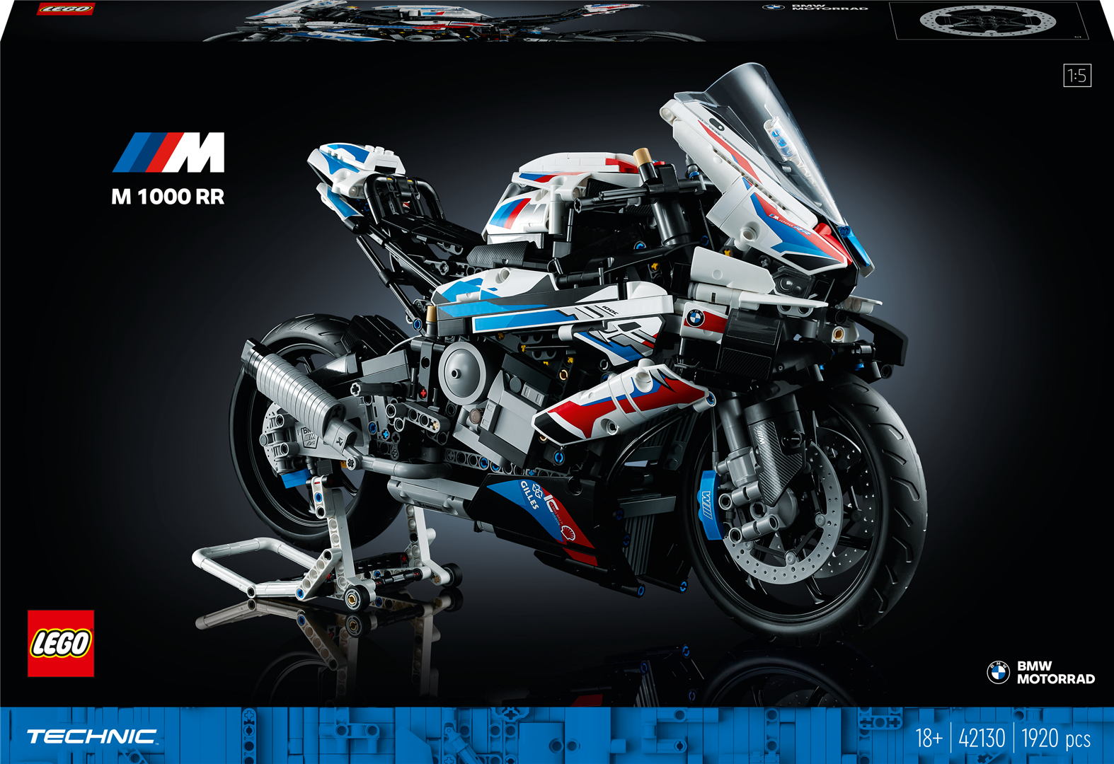 Konstruktorius LEGO Technic BMW M 1000 RR 42130