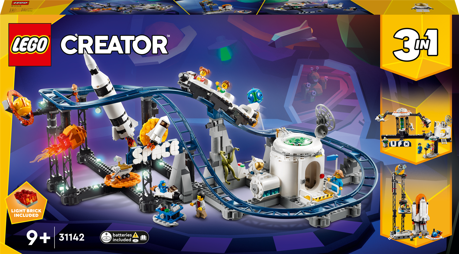 Konstruktorius LEGO Creator Kosminiai kalneliai 31142