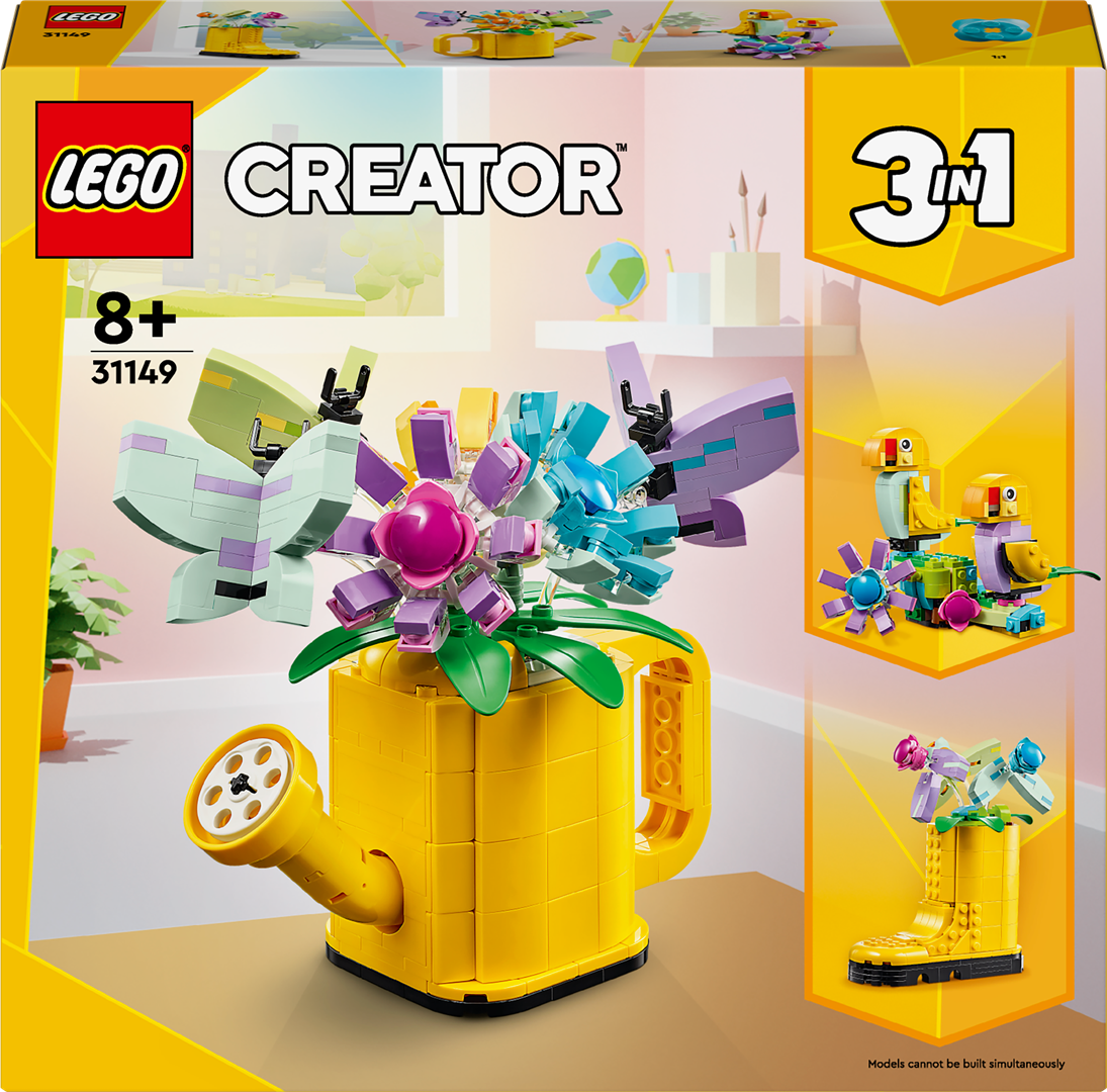 Konstruktorius LEGO Creator Gėlės laistytuve 31149