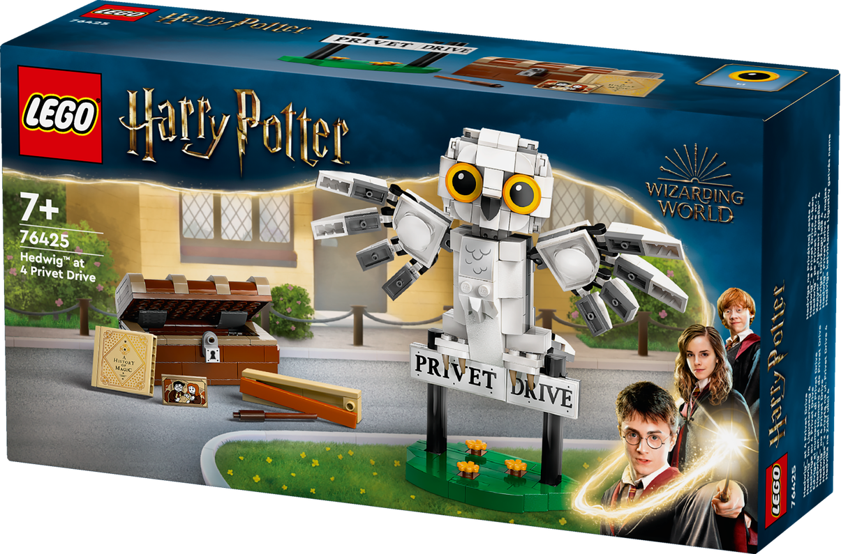 Konstruktorius LEGO Harry Potter Hedviga ketvirtame Ligustrų gatvės name 76425