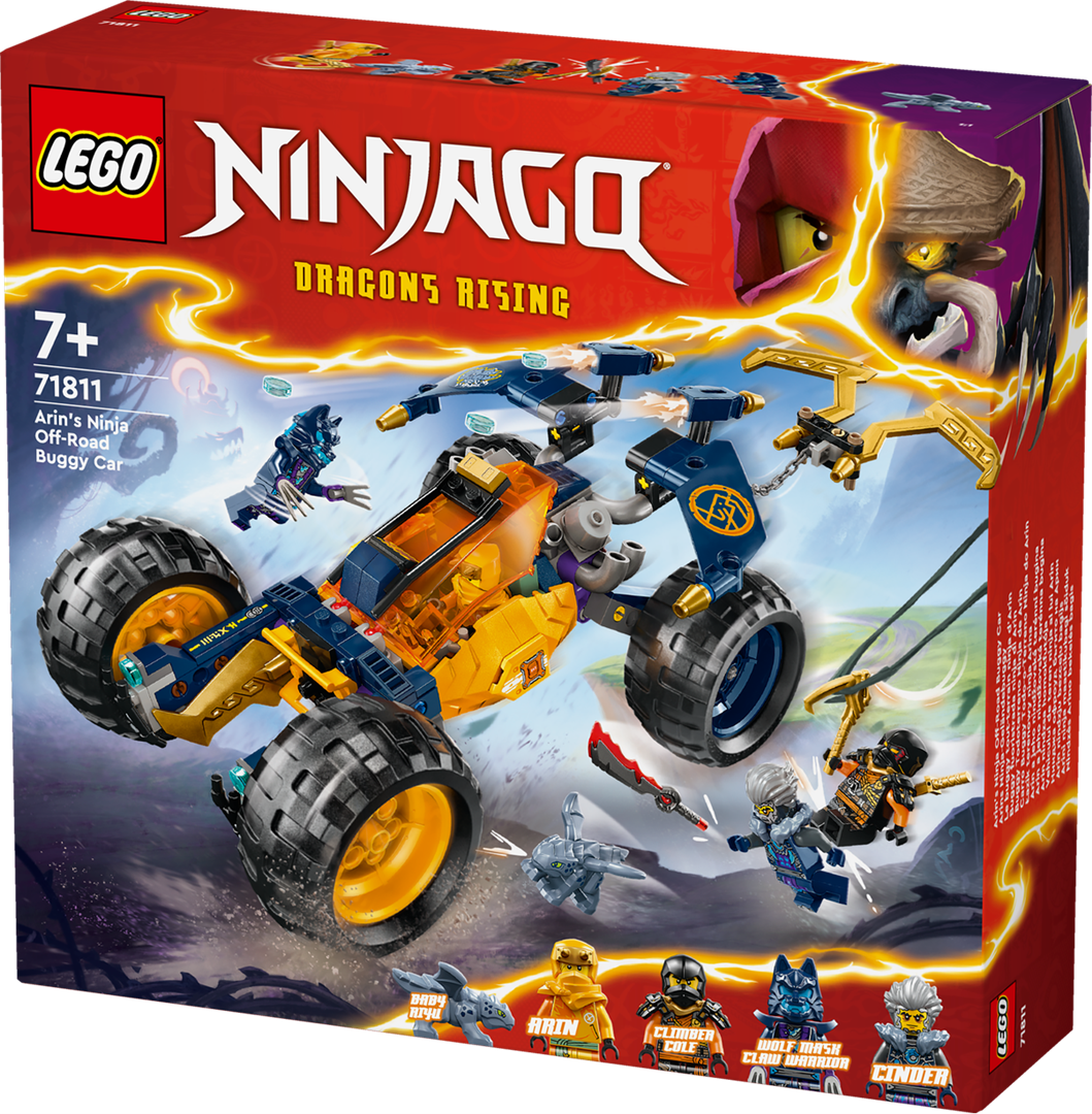 Konstruktorius LEGO Ninjago Nindzės Arino bekelės bagis 71811