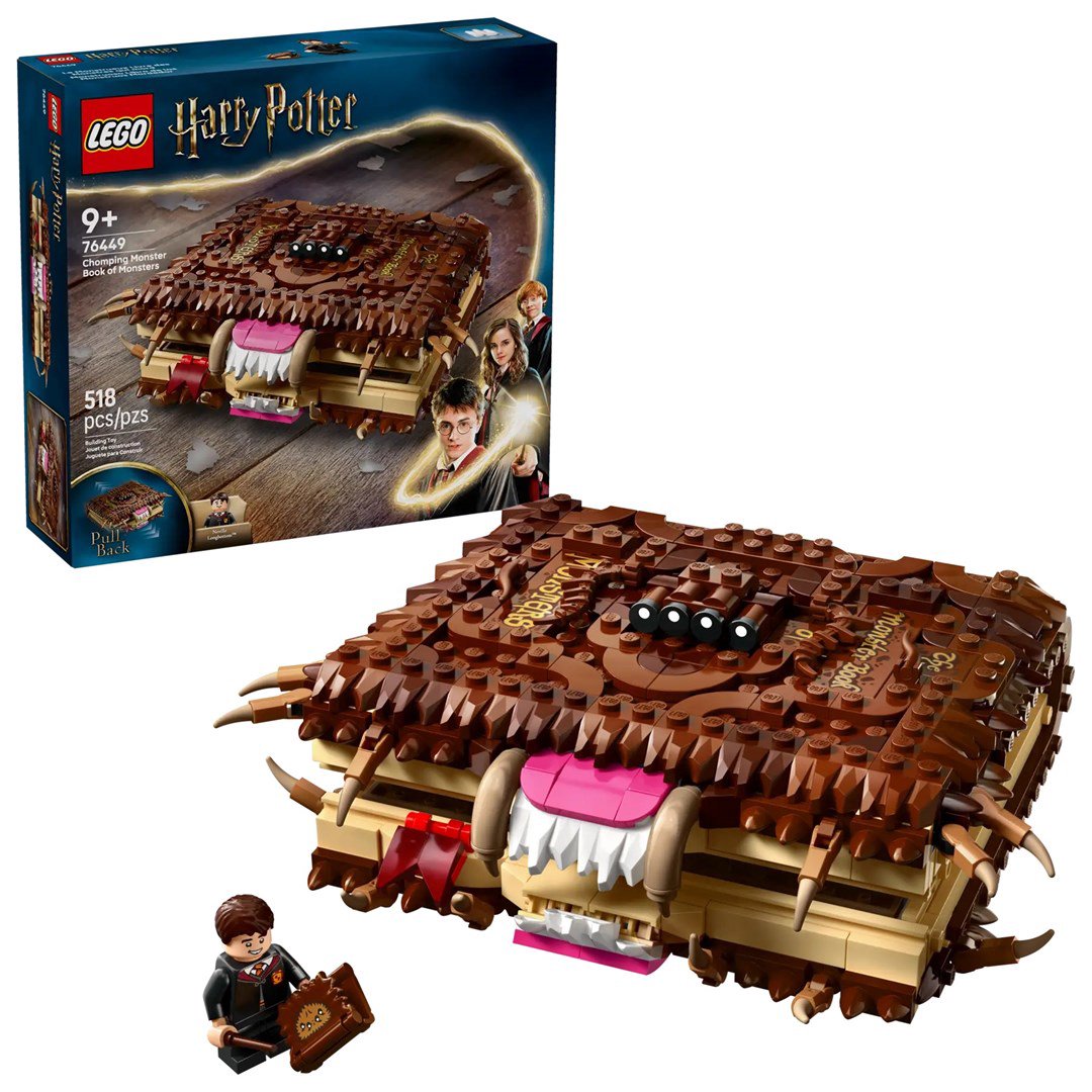 LEGO HARRY POTTER 76449 Monstriška knyga apie pabaisas su dantimis