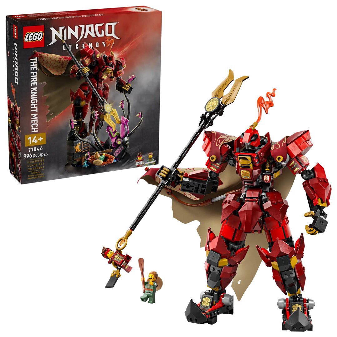 LEGO NINJAGO 71846 Ugnies riterio mechanizmas