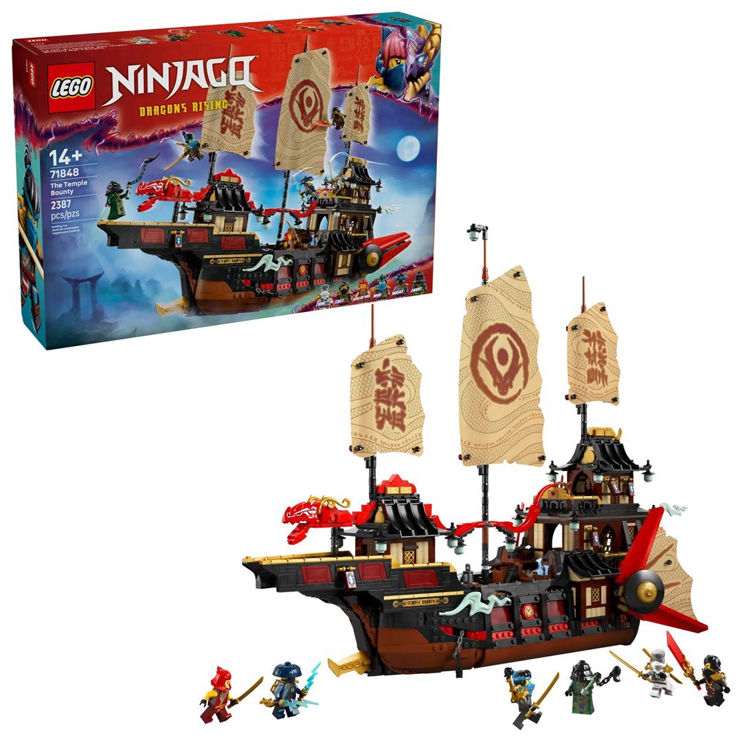 LEGO NINJAGO 71848 Šventyklos atlygis