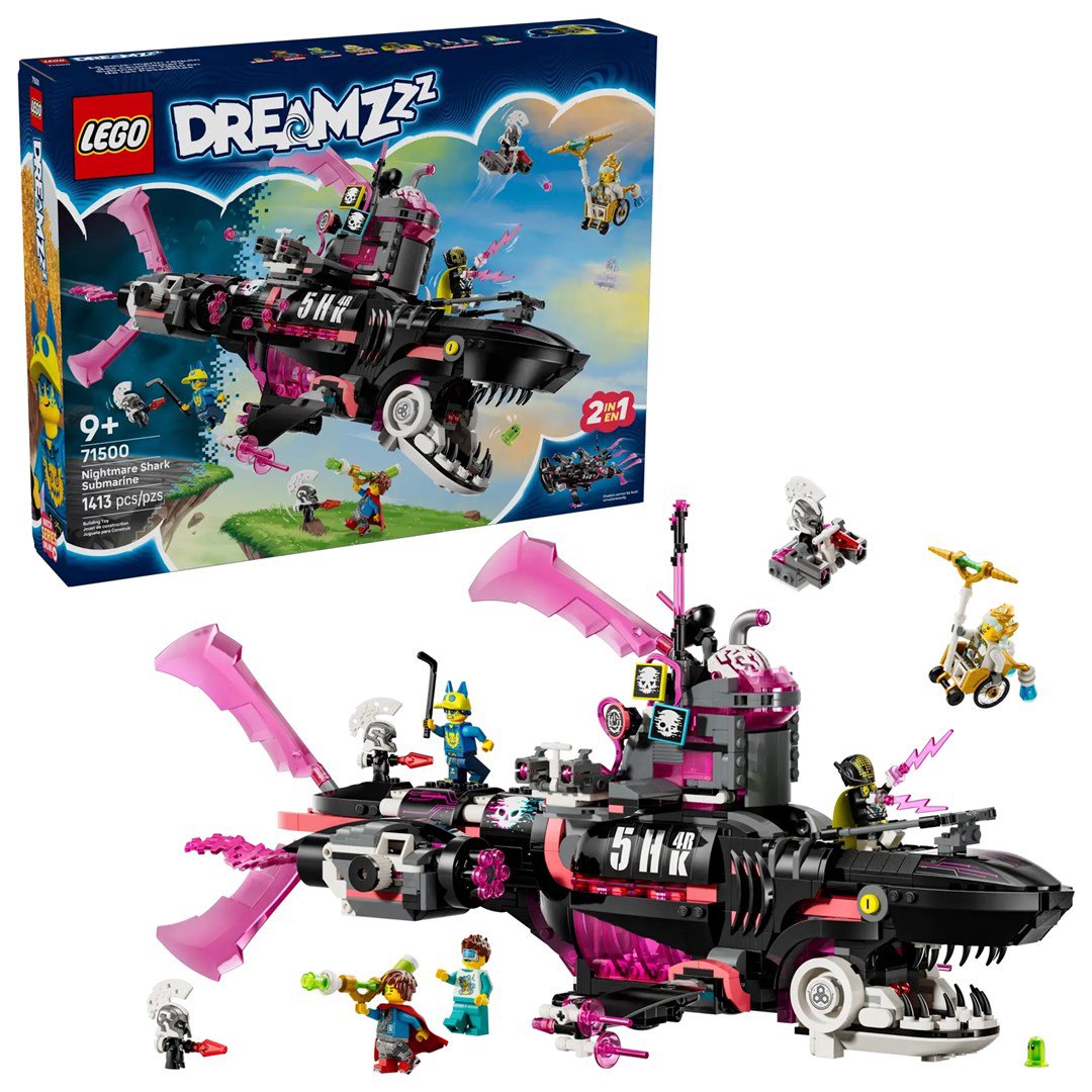 LEGO DREAMZZZ 71500 Košmaras ryklių povandeninis laivas