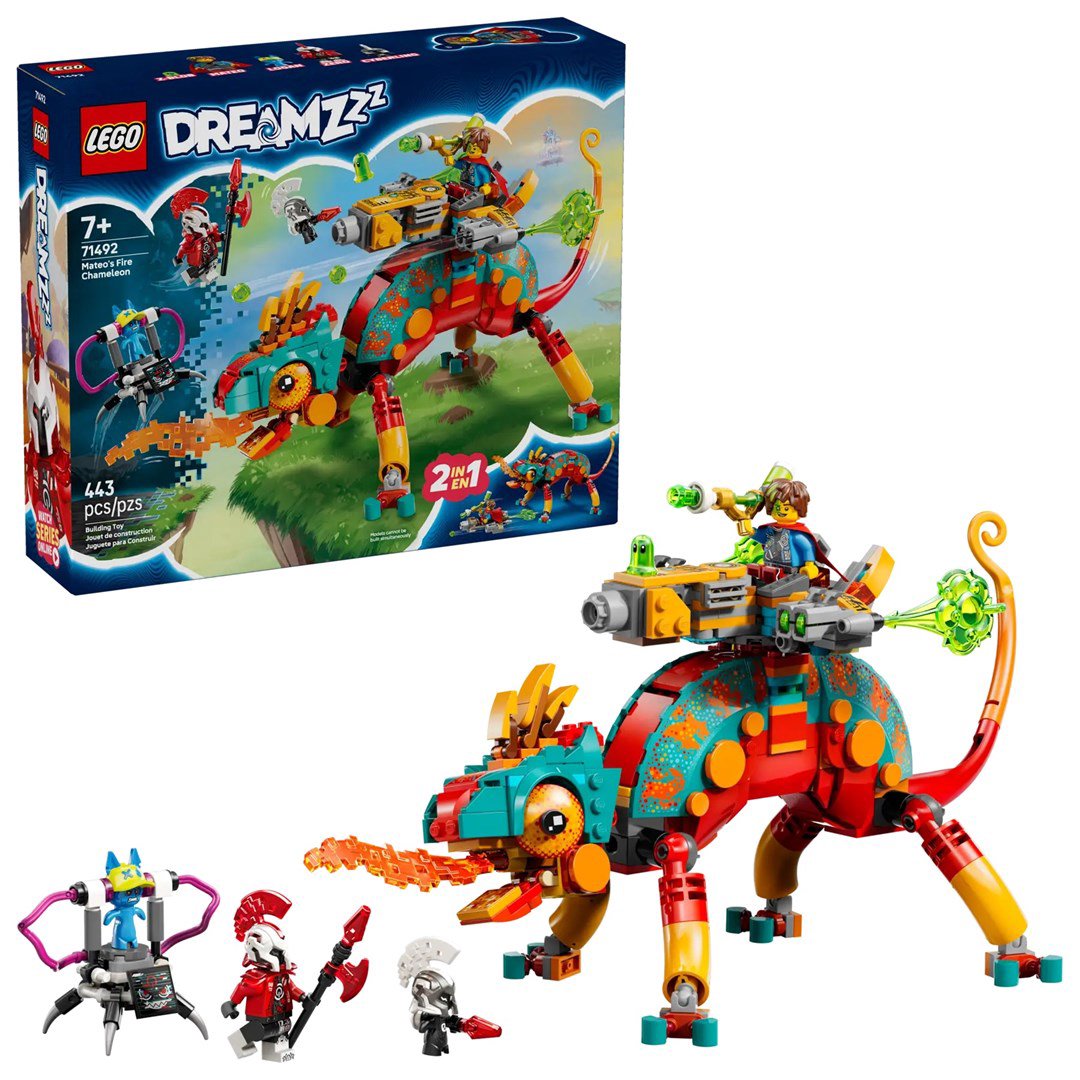 LEGO DREAMZZZ 71492 Mateo ugninis chameleonas