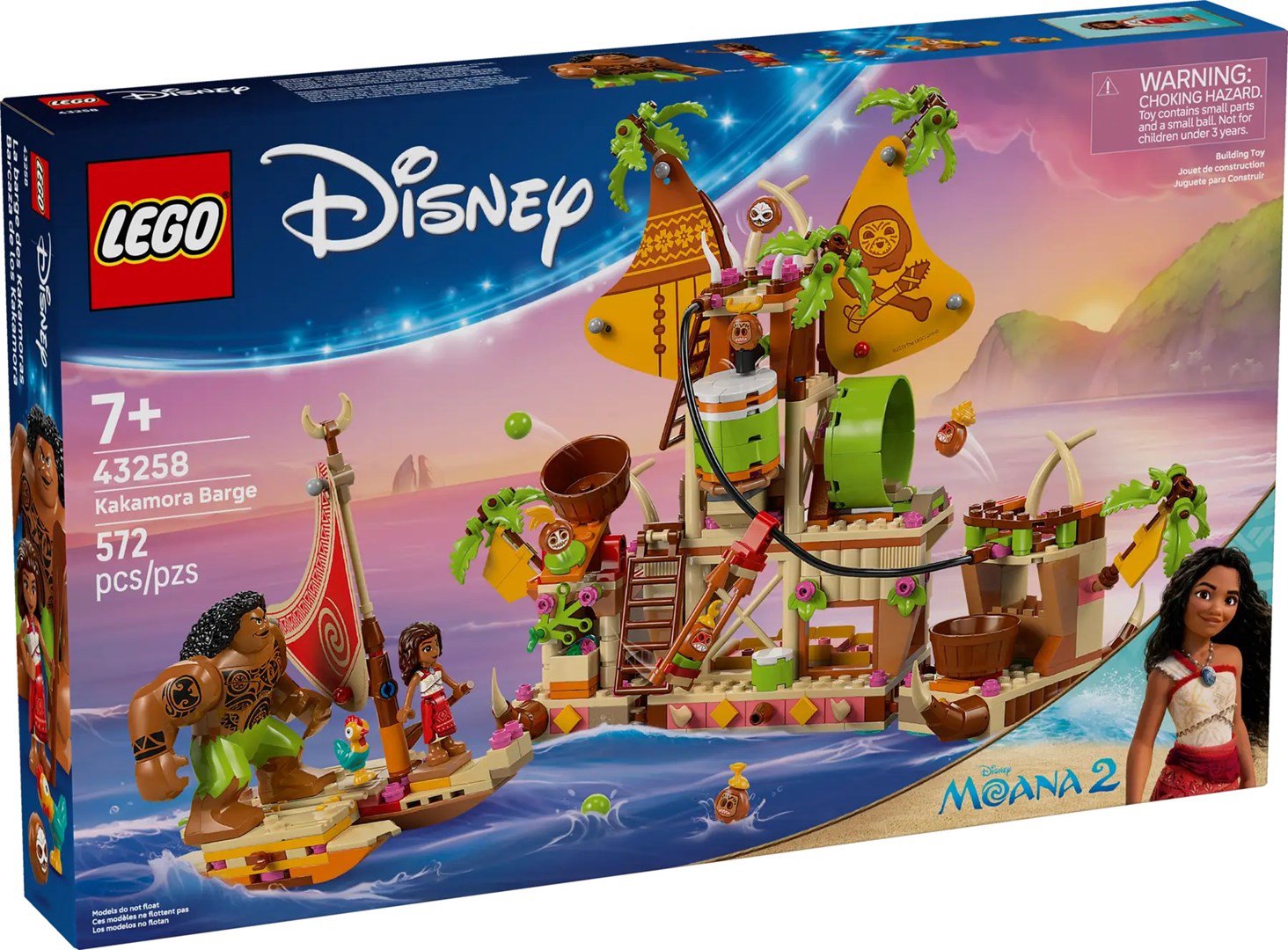 LEGO DISNEY 43258 Kakamora barža