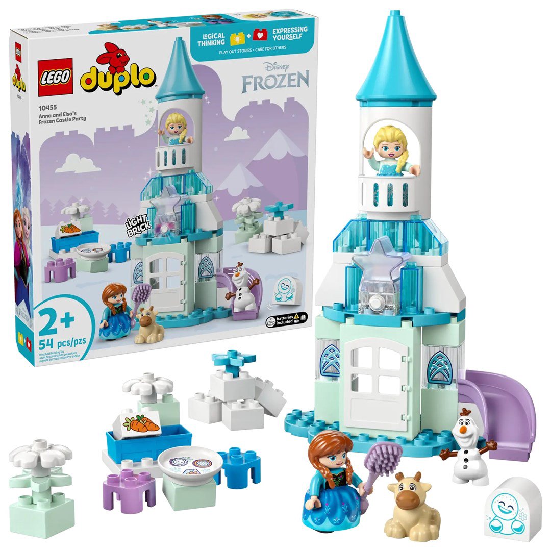 LEGO DUPLO 10455 Anos ir Elzos ledo pilies vakarėlis