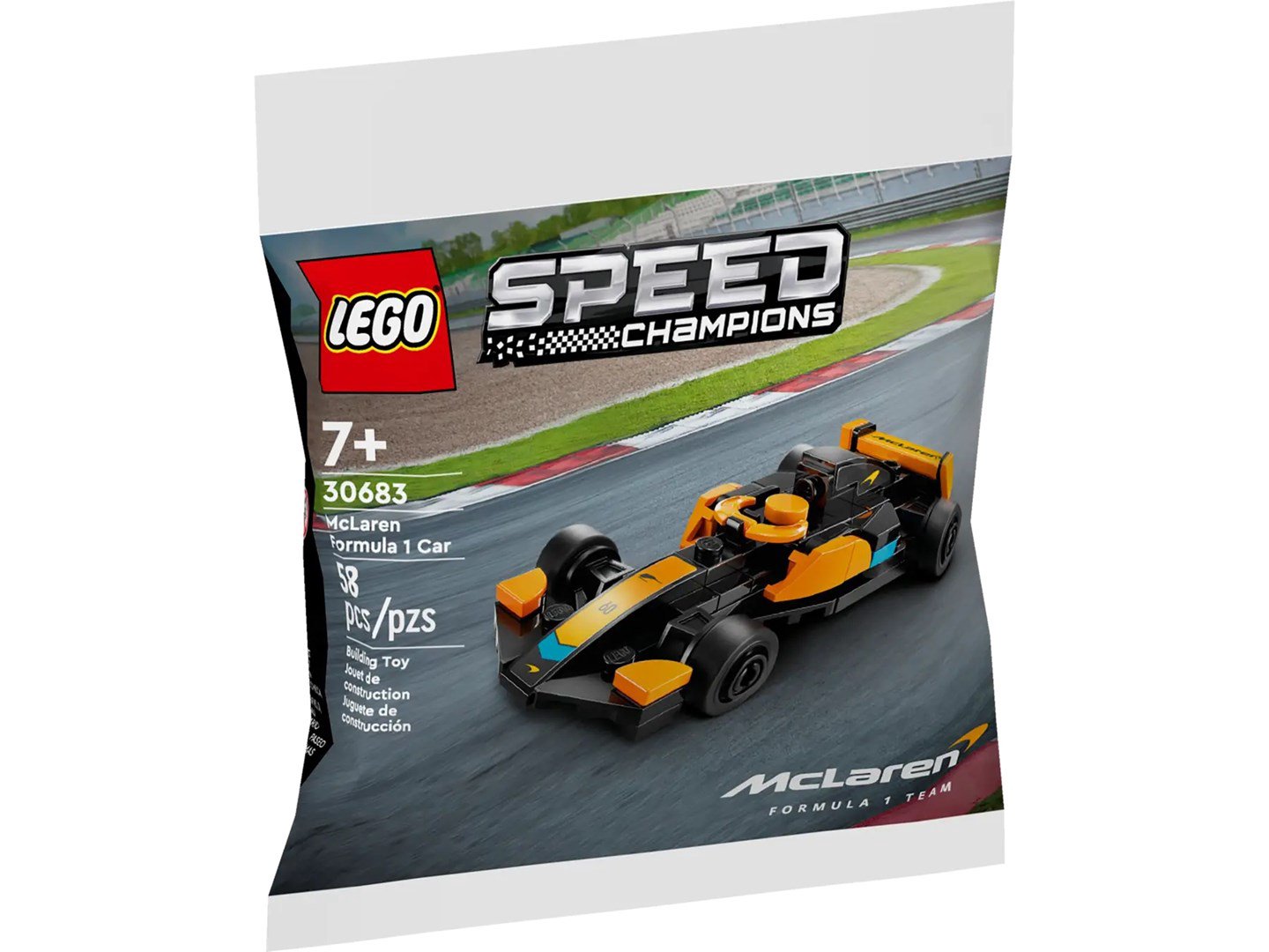 LEGO SPEED CHAMPIONS 30683 McLaren Formulės 1 automobilis
