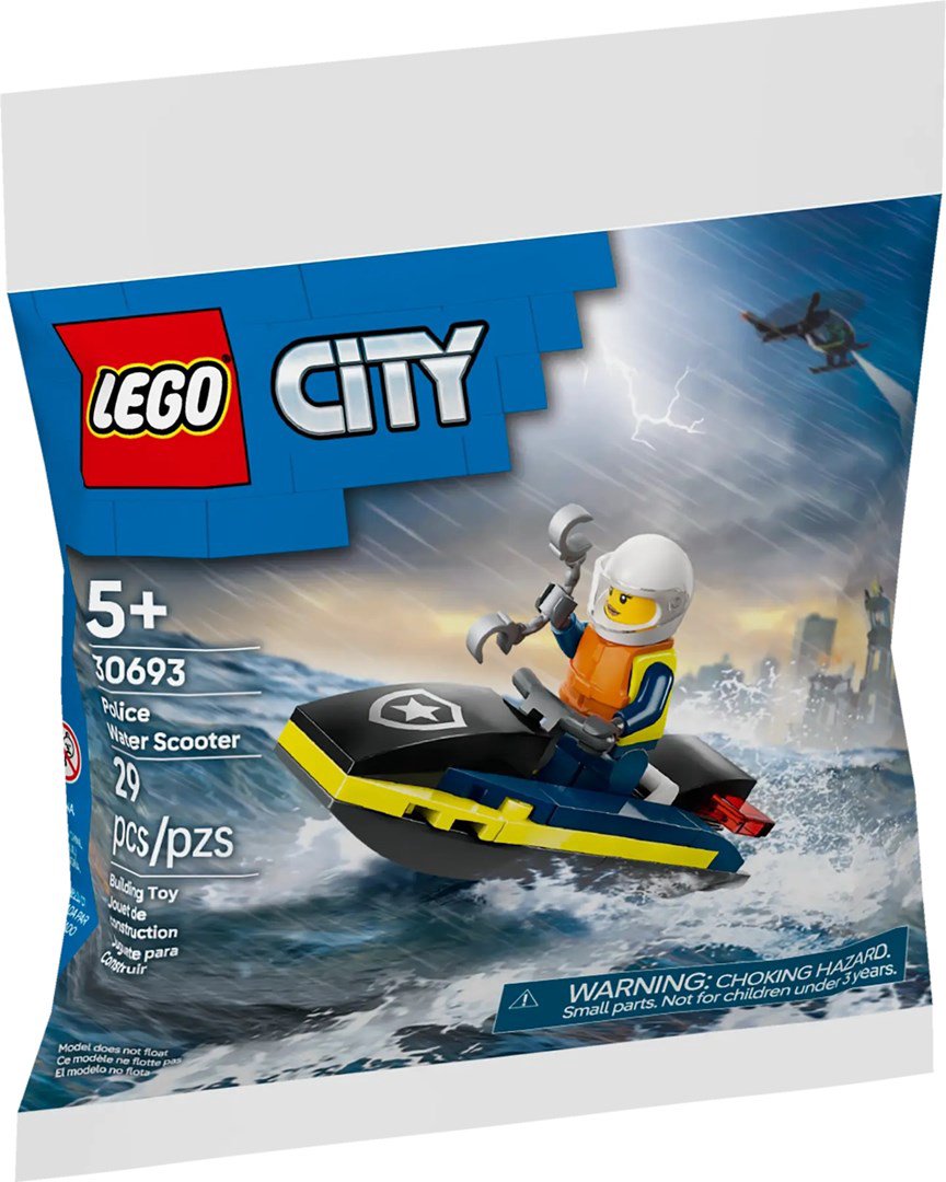 LEGO CITY 30693 Policijos vandens motoroleris