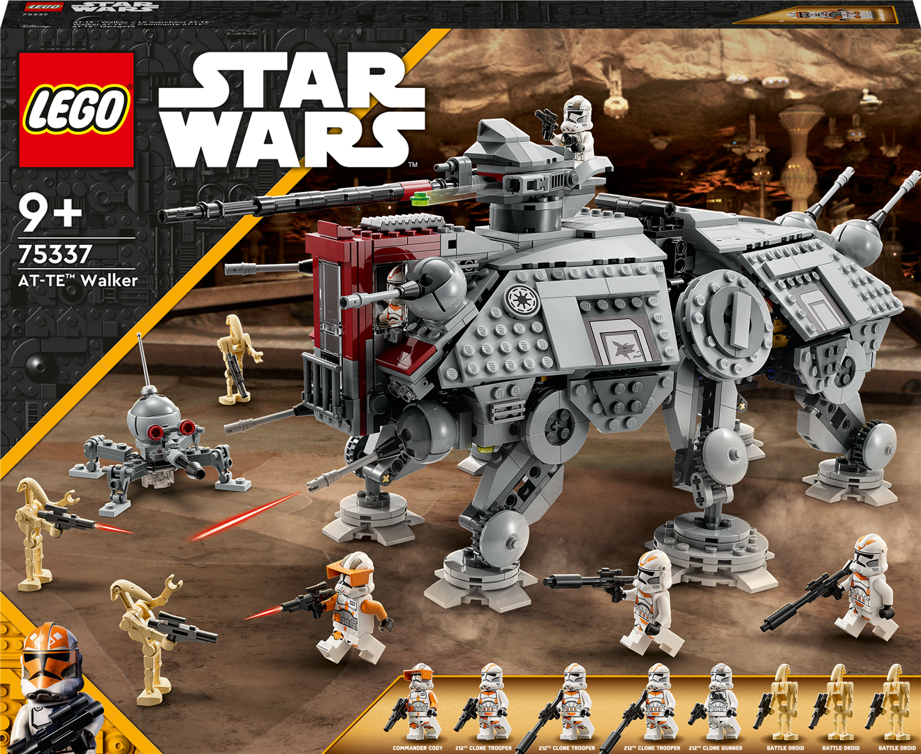 Konstruktorius LEGO Star Wars AT-TE vaikštūnas 75337