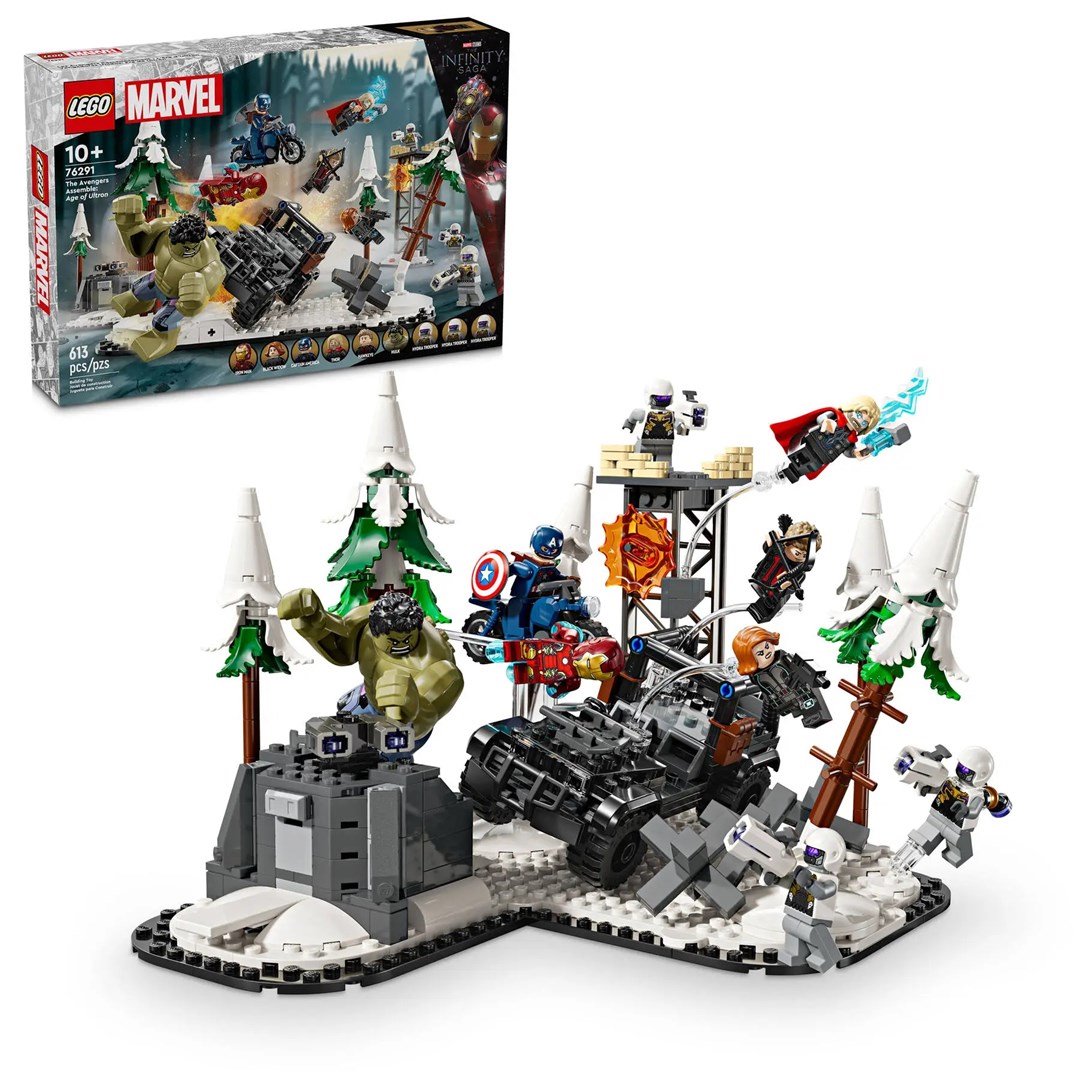 LEGO Marvel 76291 Susirinkę keršytojai: Ultrono amžius