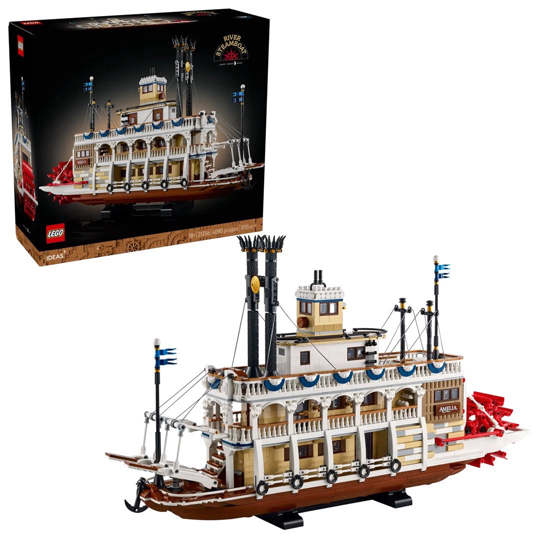 LEGO IDEAS 21356 Upės garlaivis