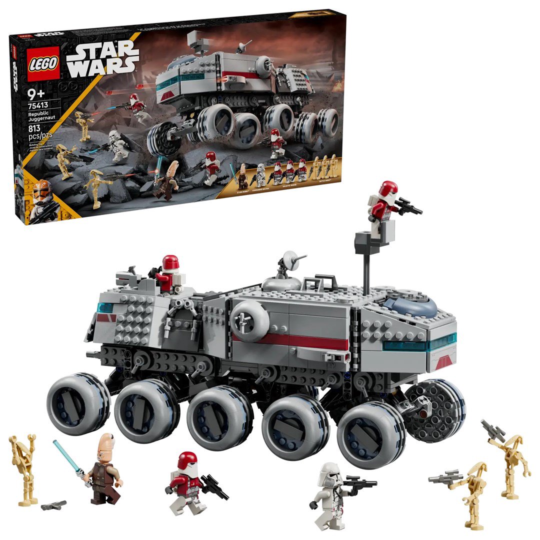 LEGO STAR WARS 75413 Respublikos tankas Juggernaut