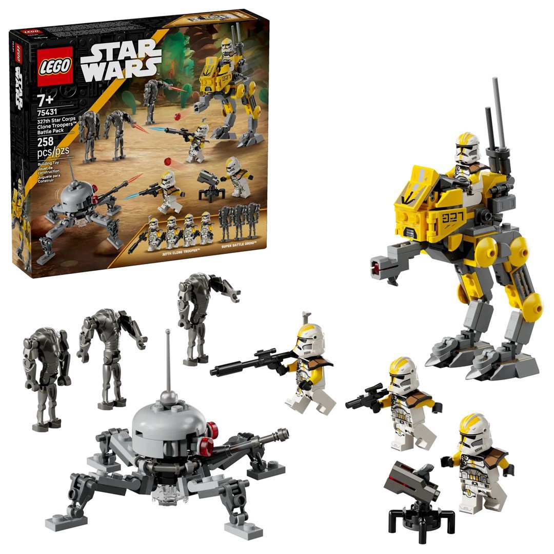 LEGO STAR WARS 75431 Mūšio rinkinys - 327-ojo galaktinio korpuso klonų desantininkai