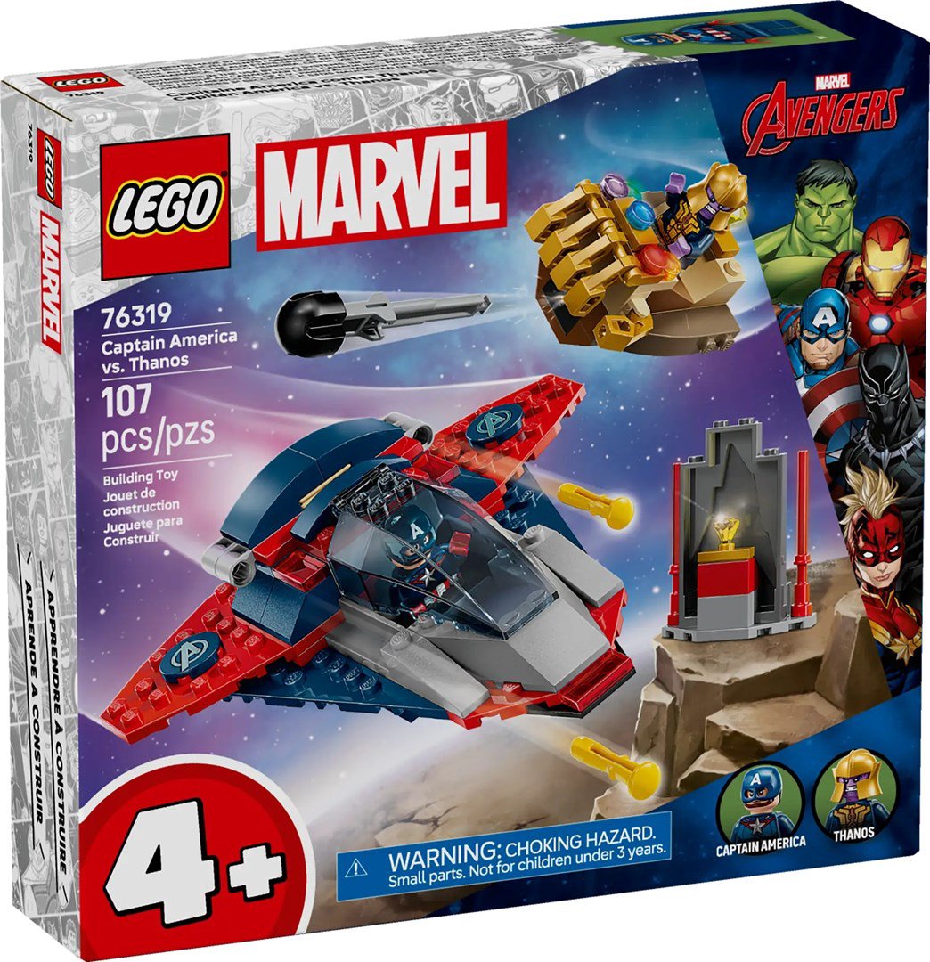 LEGO MARVEL 76319 Kapitonas Amerika prieš Thanos