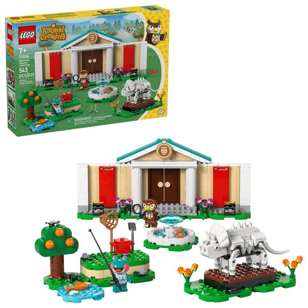 LEGO ANIMAL CROSSING 77056 Blatherso muziejaus kolekcija