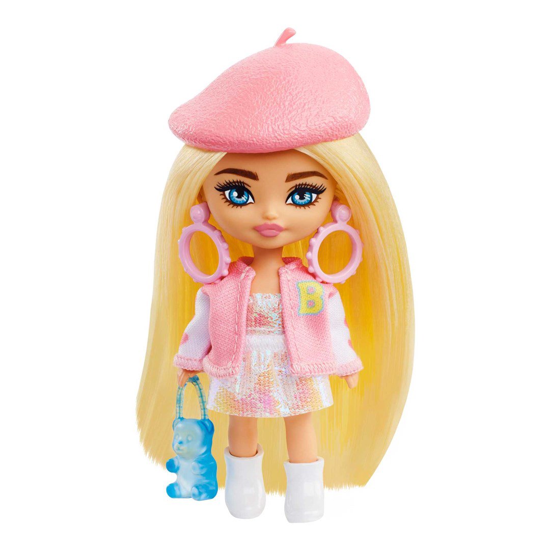 Barbie extra mini madinga lėlė su priedais