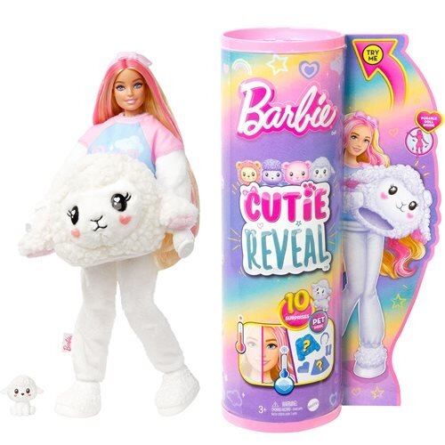 BARBIE lėlė Cutie Reveal serija – ėriukė HKR03