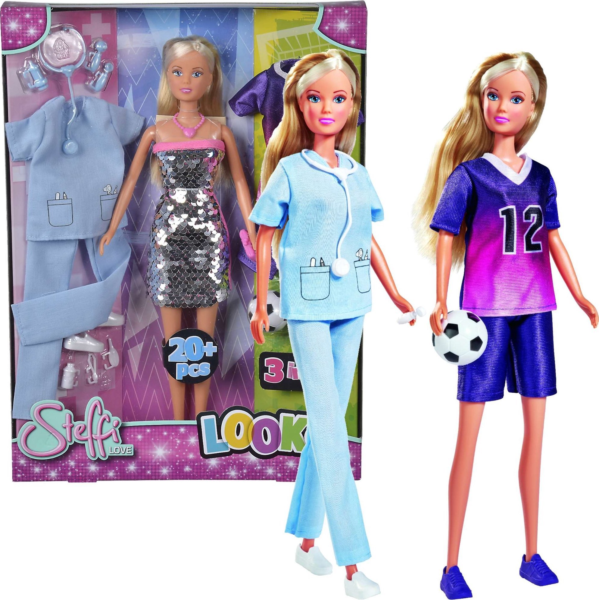 Simba Steffi doll Love Looks 3w1 outfits