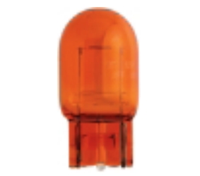 Lemputė 12V 21W W3x16d geltona