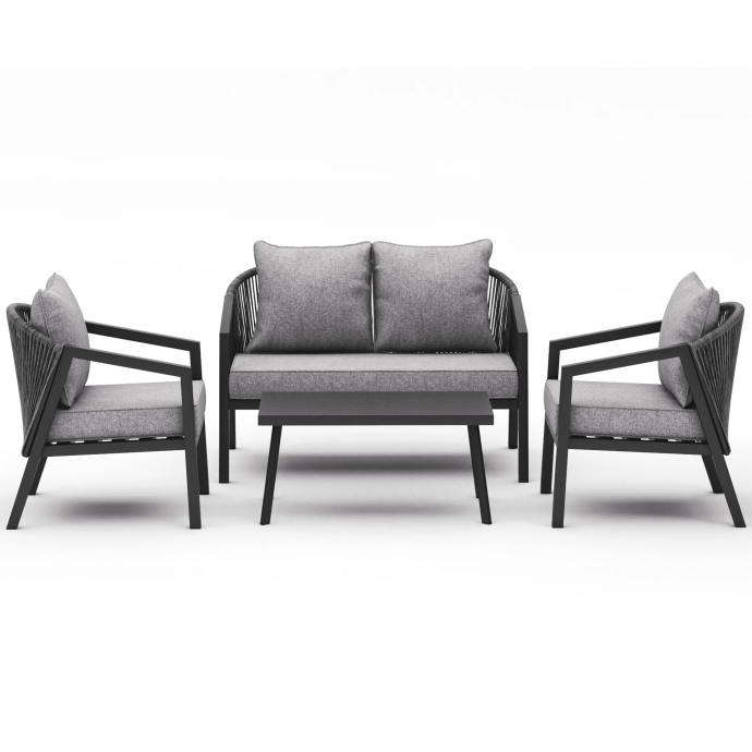 Garden furniture Martinelli Milano pilkas