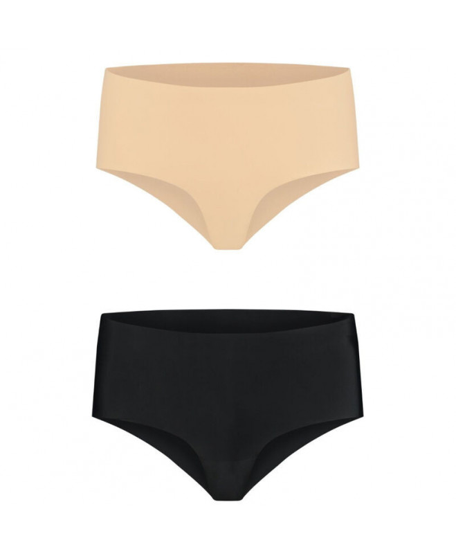 BYE BRA INVISIBLE HIGH BRIEF 2 PACK : Dydis - L