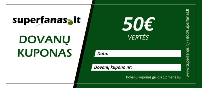 50 EUR Dovanų Kuponas