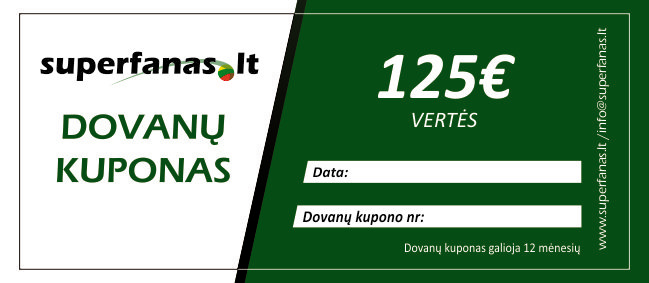 125 EUR Dovanų Kuponas