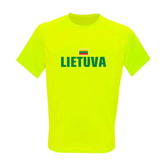 Vaikiški Sportiniai Marškinėliai Lietuva (Vytis Ant Nugaros)