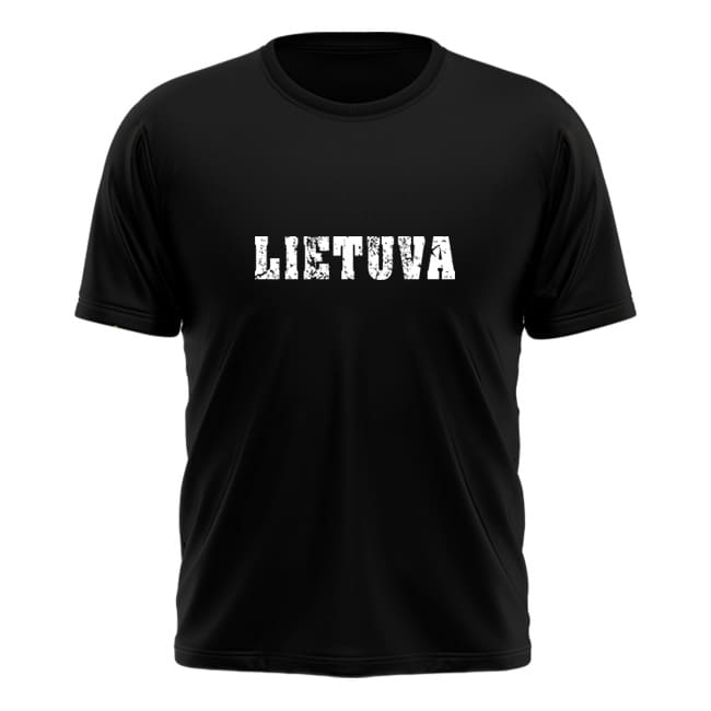 Lietuva Vaikiški Marškinėliai (vėliavėlė ant nugaros)