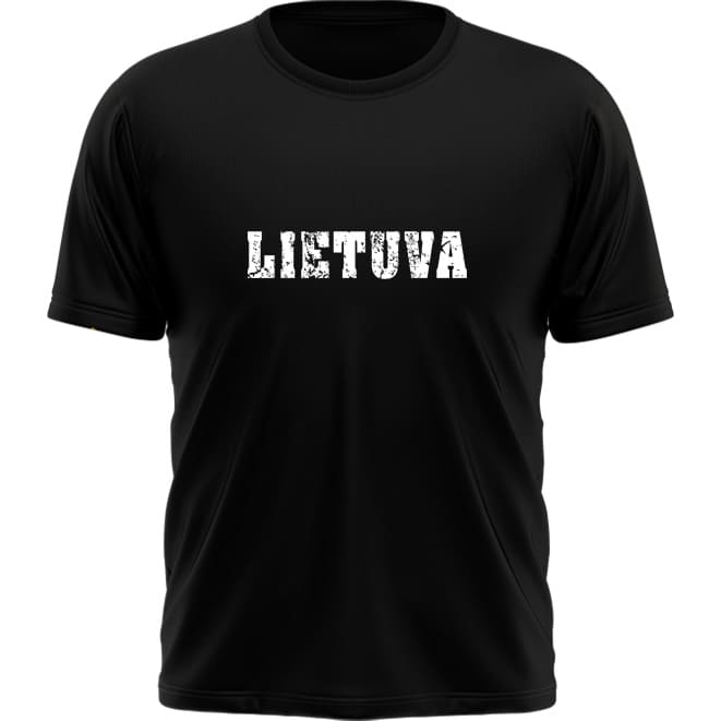 Lietuva Marškineliai (vėliavėlė ant nugaros)
