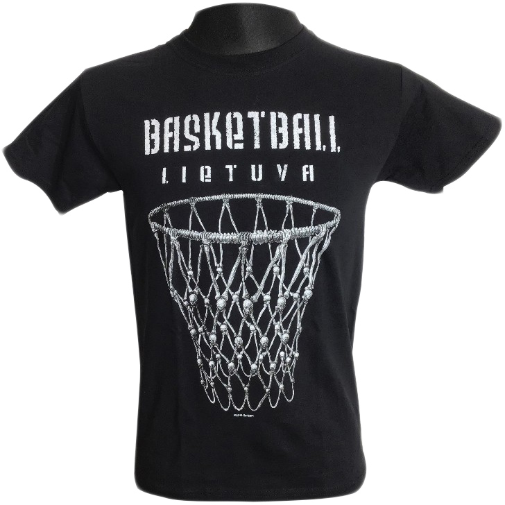 Basketball Lietuva Skulls Marškinėliai