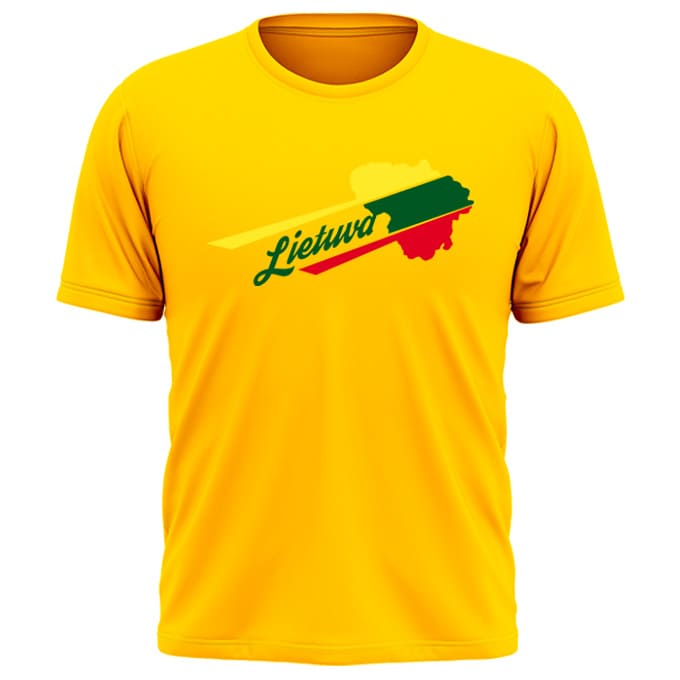 Marškinėliai Lietuva Unisex