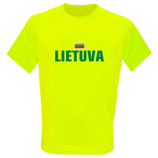 Sportiniai Marškinėliai Lietuva (Vytis Ant Nugaros)