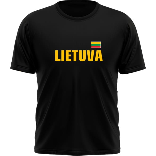 Marškinėliai Lietuva Su Vyčiu Ant Nugaros (Dydis 4XL ir 5XL)