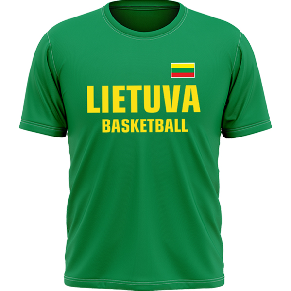 Lietuva Basketball Vaikiški Marškinėliai