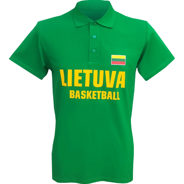 Polo Marškinėliai Lietuva Basketball