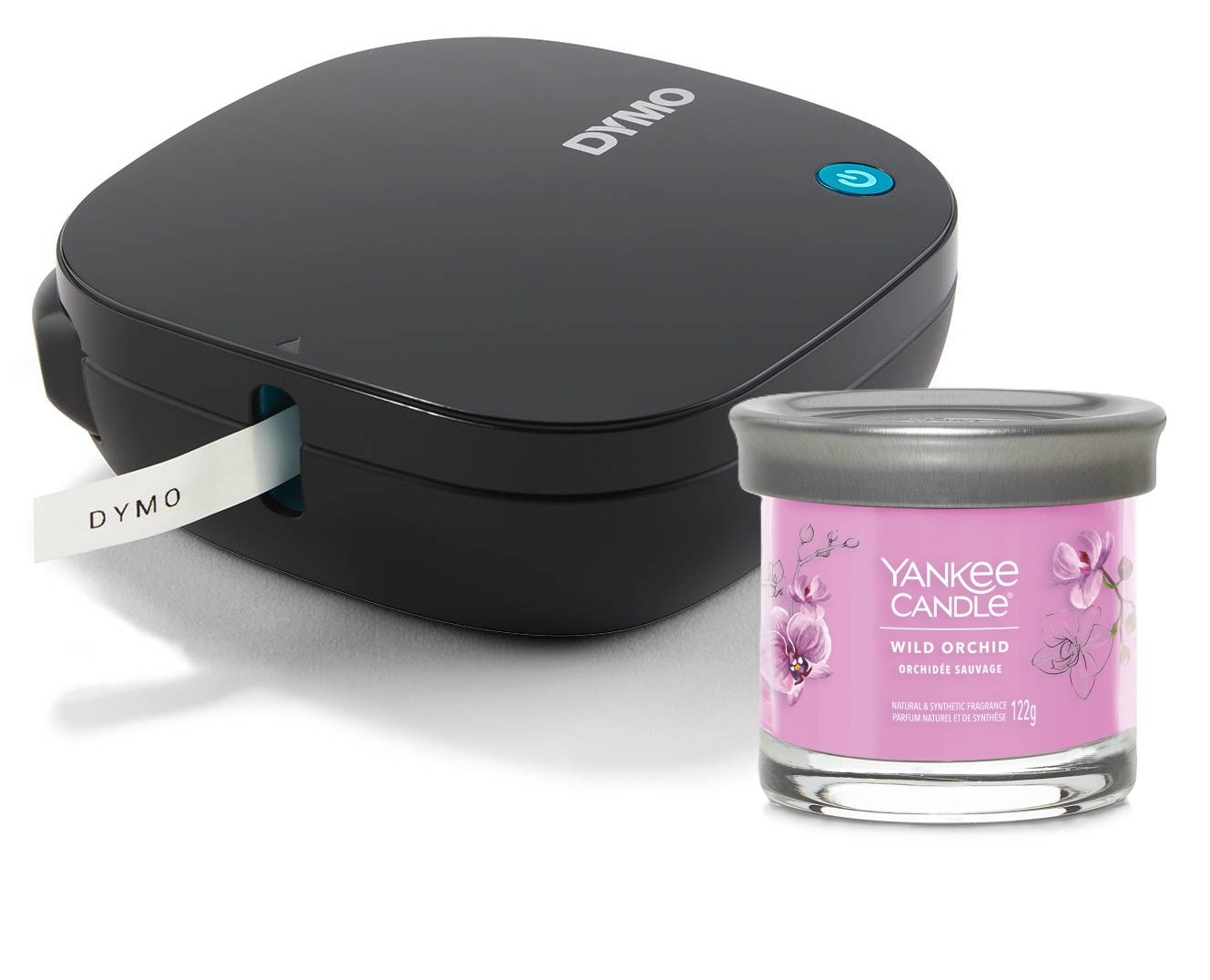 DYMO LetraTag 200B Etikečių Spausdintuvas Bluetooth (2172855) + Yankee Candle Wild Orchid žvakė