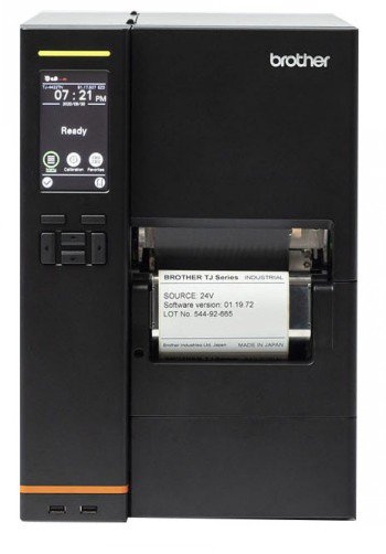 BROTHER TJ-4422TN 4-INCH INDUSTRIAL HIGH VOLUME LABEL PRINTER,203 DPI, 14 IPS, USB, SERIAL, LAN + US