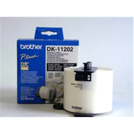 Brother | DK-11202 Shipping Labels | White | DK | 62mm x 100mm|DK11202