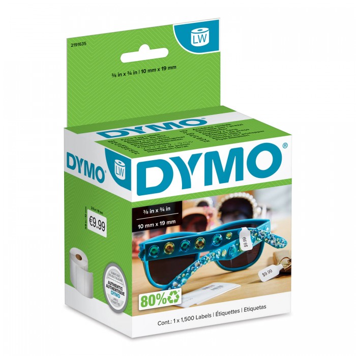 DYMO 2191635 Juvelyrinės Etiketės 11 x 54mm (1x500 vnt.)