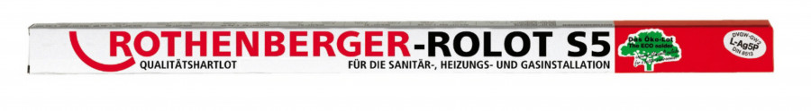 Kieto litavimo strypai ROLOT S 5 - 400g, Rothenberger