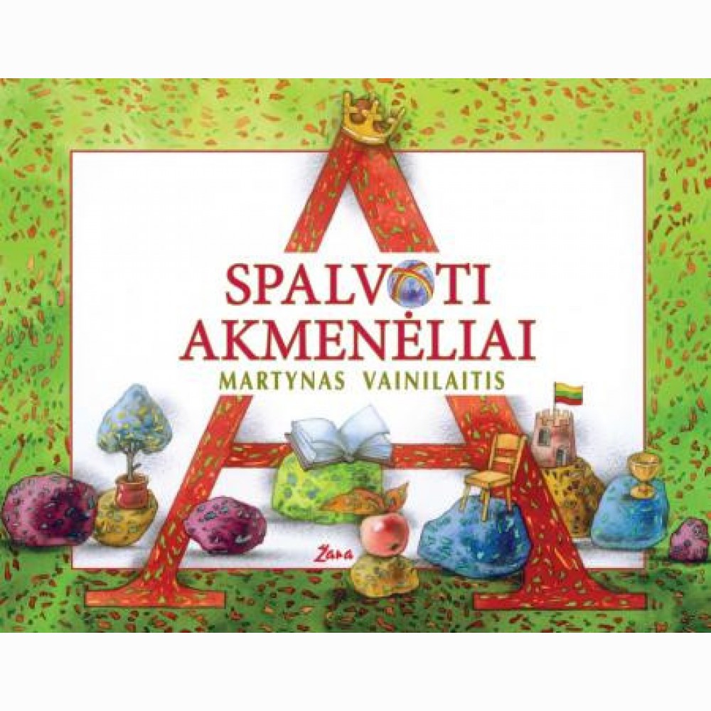 Spalvoti akmenėliai