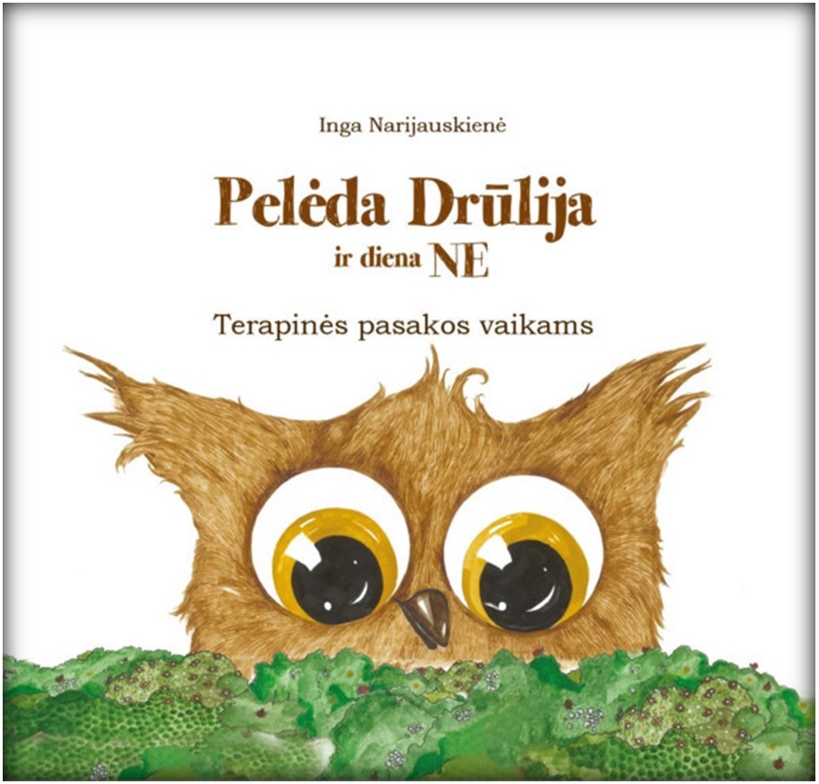 Pelėda Drūlija ir diena NETerapinės pasakos vaikams
