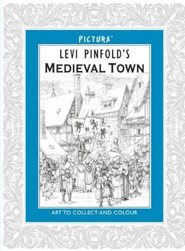 Medieval TownColouring Book